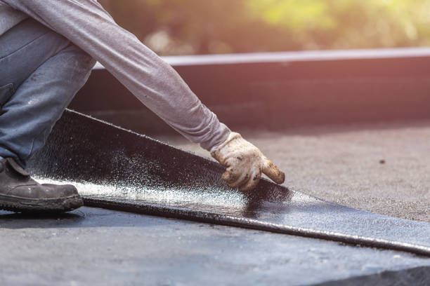 Professional Crawl Space Encapsulation technician working in Perkasie, PA